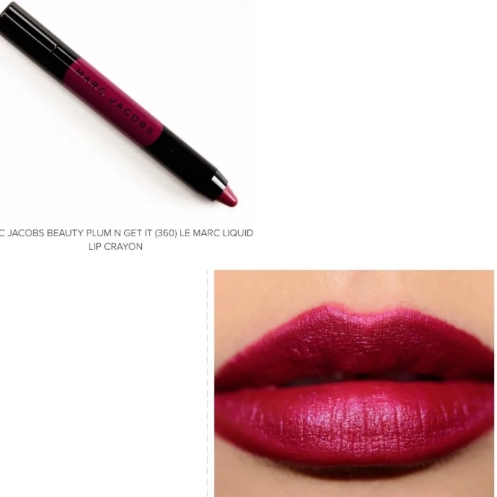 Marc Jacobs “Plum N Get It” (360) BEAUTY LE MARC LIQUID LIP CRAYON